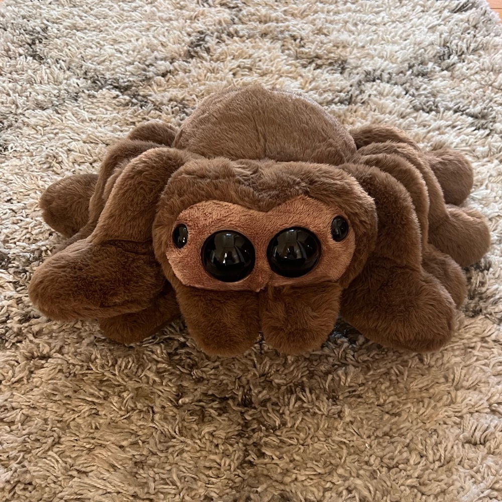 Build-A-Bear full size Brown jumping spider